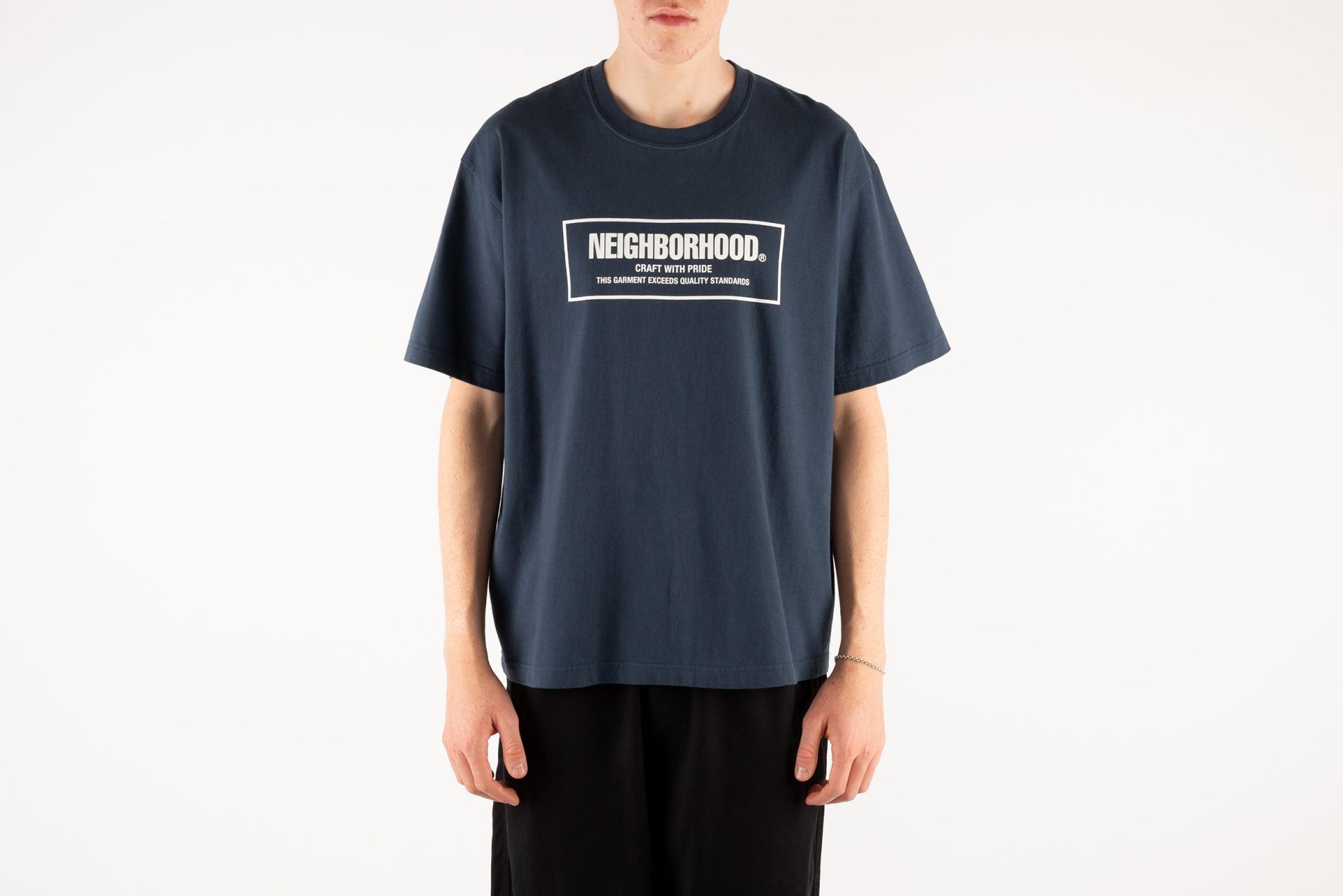 NEIGHBORHOOD NH. Tee SS-1 Grey | HAVEN